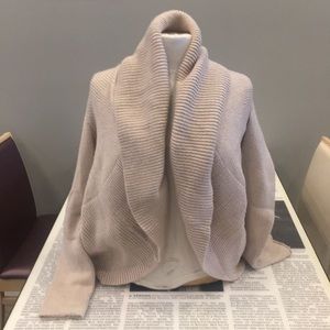 Cream colored cardigan